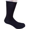 Infinity 12 PAIA CALZE CORTE DONNA SENZA ELASTICO SANITARIE IN PURO CALDO COTONE SOFT 100% 35-40 (12NERO)