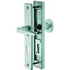 Alpertec casa maniglia per porta tira - LS KT protezione antiappannante per casa stüren pulsante/pulsante in alluminio anodizzato argento quadrato 10 mm, distanza 92 mm, 40100966