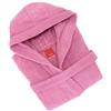 Gabel - Accappatoio adulto unisex in spugna di puro cotone idrofilo, tinta unita, peso spugna 380 gr/mq, ampie tasche, cintura e pratico cappuccio, anche come vestaglia.