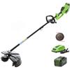Greenworks PROMO Greenworks GD40BC - Decespugliatore elettrico a batteria - 4Ah/40V