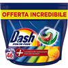 Dash Power Pods Detersivo Lavatrice In Capsule, 46 Lavaggi, Azione Extra-Igienizzante Per Capi Colorati, Contro Sporco E Batteri, Efficace Anche A Freddo E In Cicli Brevi