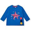 Tuc Tuc Maglietta Bambina in Blu con Stella Collezione Amazing (Taglia 7 Anni)