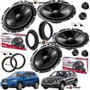 Pioneer Evotuning Kit 8 Casse Altoparlanti Pioneer Anteriori+Posteriori per VW Tiguan dal 2007-24