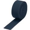 QUARKZMAN Fasce Elastiche per Cucito 4cm 5 Iarde/15 Piedi Blu Navy Bobina Elastica ad Alta Elasticità per Parrucche, Cintura, Pantaloni