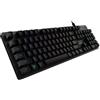 Logitech Tastiera Logitech G G512 CARBON LIGHTSYNC KB GX RED [920-009370]