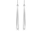 Tuscany Silver Orecchini pendenti lunghi elettroformati graduati da 85.5 mm da donna in argento sterling