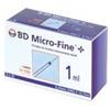 BD Micro fine Siringa Per Insulina 1ml 29g 7mm 30 pezzi
