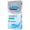 Durex Invisible Preservativi Ultra Sottili 6 Pezzi