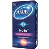 Akuel Nudo Profilattico Super Sottile 8 Pezzi