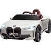 HOMCOM Macchina Elettrica per Bambini 12V con Licenza BMW in PP e Metallo