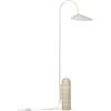 Ferm Living - Lampada a stelo Arum - Beige - Travertino - Designer Trine Andersen