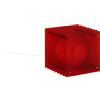 BANG - Lampada da tavolo Lop - Rosso - Acrilico - Designer Thomas Vincent