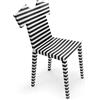 Mogg Sedia T-Chair Legno Bianco/Nero