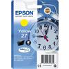 Epson Alarm clock Cartuccia Sveglia Giallo Inchiostri DURABrite Ultra 27 - C13T27044022