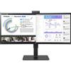 LG 34BQ77QC-B Monitor PC 86,4 cm (34") 3440 x 1440 Pixel UltraWide Dual Quad HD LCD Nero [34BQ77QC-B]