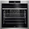AEG Serie 6000 Forno da Incasso Multifunzione, Capacità 72 Litri, BEE641222M, Classe A+, SurroundCook, Sistema OptiFlex, Acciaio Inox Antimpronta