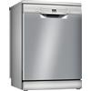 Bosch SMS2ITI33E Serie 2, Lavastoviglie da libera installazione, Home Connect, Diagnostica da remoto, Assistente al lavaggio, Programma preferito, EcoDosage, Acciaio, 60cm