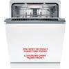 Bosch SBD8TCX04E, serie 8, lavastoviglie intelligente completamente integrata 60 cm, cassetto portaposate, lavastoviglie Made in Germany, essiccazione zeolite, pulizia forte, molto silenziosa,