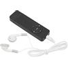 Bewinner Lettore MP3, Mini Lettore Musicale Lettore MP3 con Chiavetta USB, Lettore Musicale Portatile HiFi Lossless Sound per Studenti Che Corrono in Viaggio, Supporta Fino a 64 GB(Nero)