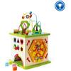 HAPE E1810 CUBO DA GIOCO CON ANIMALETTI DI CAMPAGNA