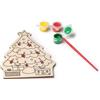 Set natalizio da colorare personalizzabile Candel personalizzate o neutre