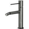 Rubicer Miscelatore Per Bidet In Ottone Grigio Spazzolato Smooth Rubicer
