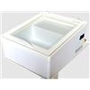 D.L. SERVICE Espositore gelateria da banco con 2 vaschette da litri 5 oppure 4 da litri 2.5