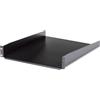 StarTech.com Ripiano rack 19 2U, Mensola per armadi rack 19 pollici profondità di 56 cm, Mensola per apparecchiature A/V, Rack shelf a sbalzo, Capacità 23Kg (CABSHELF22)