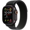 Apple Watch Ultra 2 GPS + Cellular 49mm Cassa Titanio Nero con Nero Trail Loop M/L