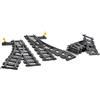 lego City - Scambi Set con 6 Pezzi Accessori di Rotaie per Ampliare la Ferrovia del Treno Giocattolo,Costruzioni per Bambini da 5+ Anni - 60238