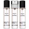 Chanel Bleu de Chanel - Refill Eau de Parfum da uomo 3 x 20 ml