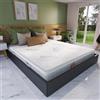 Morflex materassi & cuscini COPRIMATERASSO MATRIMONIALE 160X190 h20 Fodera Materasso Matrimoniale con Cerniera, Ideale Guscio per Materasso Sfoderabile con comoda Zip, Coprimaterasso Antiacaro Traspirante, Morflex Made in Italy