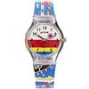 Active Act-002 Orologio da Polso al Quarzo, Analogico, Unisex-Bambini, Plastica, Blu