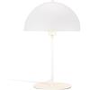 Trio Leuchten Trio Lampada da tavolo Nola 506290131, metallo bianco opaco, escl. 1x E14