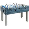 Garlando Calcio Balilla G-500 Weatherproof blu con aste uscenti
