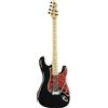 EKO music Aire Lite Chitarra elettrica Stratocaster 6 corde Nero, Rosso