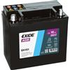 EXIDE Batteria 15, Ah 200, A/EN EK151 L 150mm B 90mm H 145mm