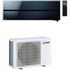 Mitsubishi CONDIZIONATORE MITSUBISHI KIRIGAMINE STYLE WI-FI MSZ-LN R-32 NERO MONOSPLIT 18000 BTU A+++