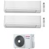 Toshiba CONDIZIONATORE TOSHIBA DUAL SPLIT SEIYA CLASSIC 7000+7000 BTU INVERTER RAS-2M14G3AVG-E A+++