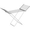 HOMCOM Stendino Elettrico Riscaldato Salvaspazio in Alluminio Pieghevole per Asciugatura Veloce e Comoda 144x53x96cm Argento|Aosom