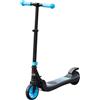 HOMCOM Monopattino Elettrico Pieghevole per Bambini 6+ Anni ad Altezza Regolabile, 71x36.5x75-80 cm, Nero e Azzurro|Aosom