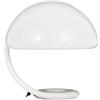 Martinelli Luce Serpente lampada d tavolo bianco
