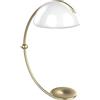Martinelli Luce Serpente oro perlato lampada da terra