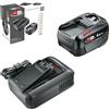Bosch batteria e caricabatteria rapido Starter Set 18V (1 batteria al litio da 4,0 Ah; 1 caricabatteria rapido; POWER FOR ALL 18V Alliance)