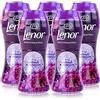 Lenor Unstoppables - Profumo per bucato, aroma: ametista e fiori, 210 g, 5 pezzi