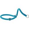 Ferplast Collare Semistrozzo SPORT, Collare per Cani, Collare da Addestramento con Anelli Regolabili, in Cordino di Nylon, Lunghezza 60 cm, spessore 13 mm, Azzurro-Blu