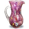 Gocce di Murano Brocca Buvette da 750 ml Made in Italy in Vetro Soffiato. Lavorati Secondo la Tradizione degli Artigiani di Murano, Caraffa da Tavolo Elegante
