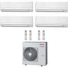 Toshiba CONDIZIONATORE TOSHIBA QUADRI SPLIT SEIYA CLASSIC 5000+5000+5000+5000 BTU INVERTER RAS-4M27G3AVG-E A++