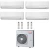 Toshiba CONDIZIONATORE TOSHIBA QUADRI SPLIT SEIYA CLASSIC 7000+7000+7000+12000 BTU INVERTER RAS-4M27G3AVG-E A++