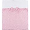 Nanan - Nanan Coperta Cotone Fiorata Bianco